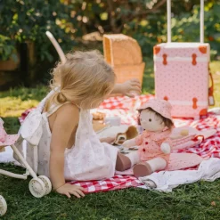 Olli Ella Indoor Play|Doll Accessories|On The Go Outfit - Strawberry